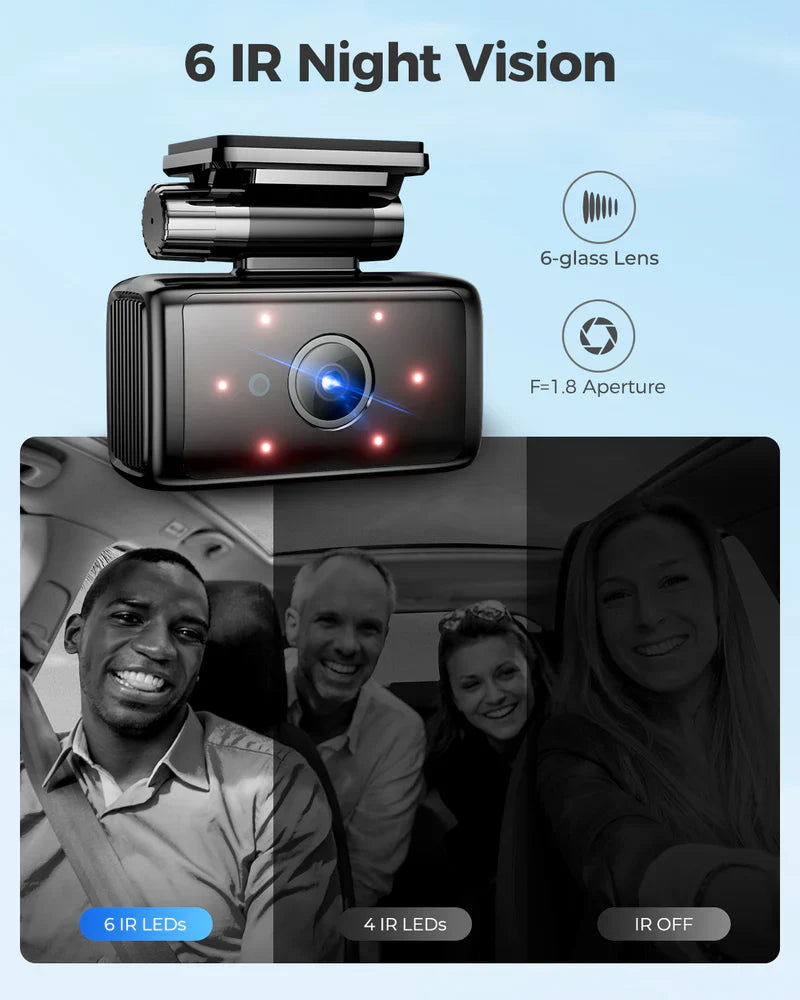 AZDOME M580 3CH 5K Dash Cam