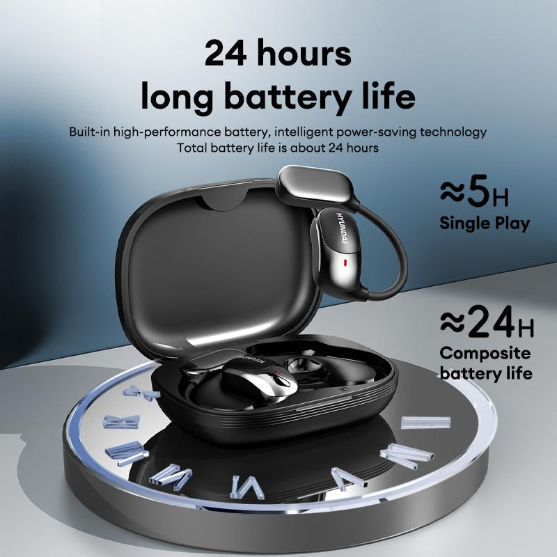 HYUNDAI FIT2 OWS Electronic Wireless Bluetooth Earbud Headset, V5.4 Audio Technology, Comfortable & Luxurious Sound for Music & Phone Calls