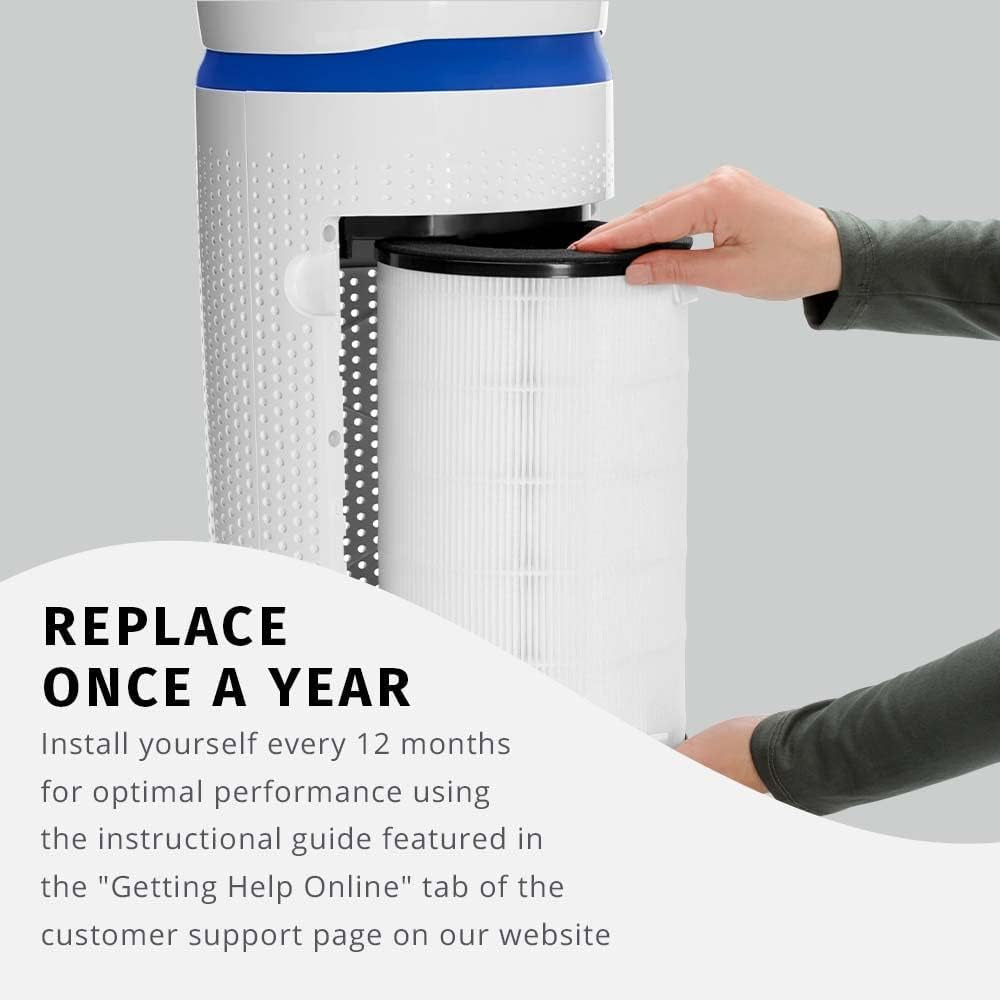 Totalclean 3-In-1 Hepa-Type Air Purifier Filter Replacement, Works with  AP-T30 and AP-T30WT Air Purifiers, Captures Microscopic Airborne Particles