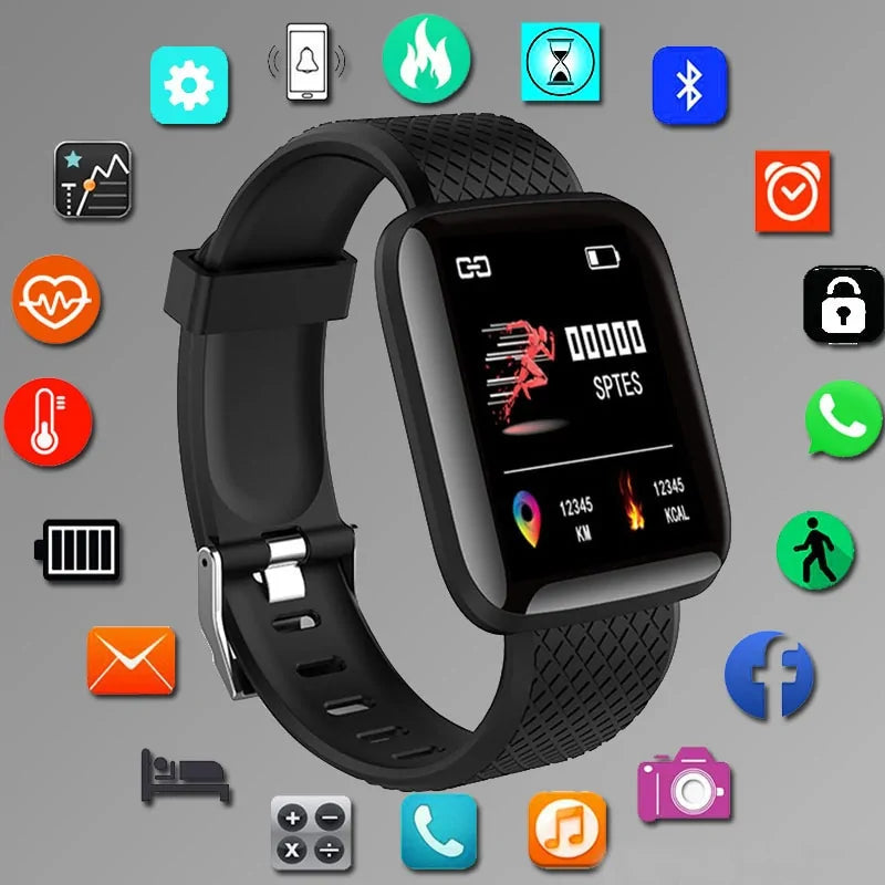 Smartwatch sport Bluetooth avec suivi santé