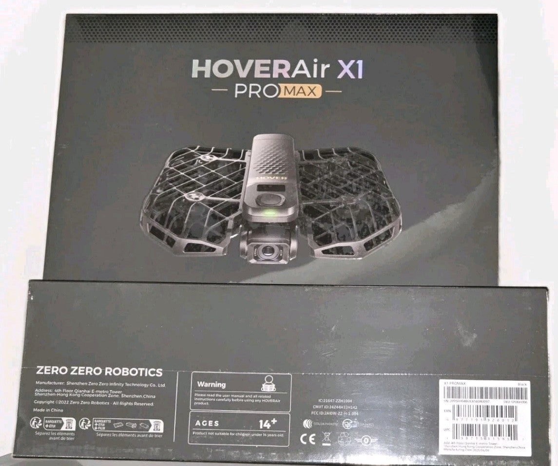 Drone HOVERAir X1 Pro Max 8K – caméra volante pliable avec suivi automatique et modes intelligents