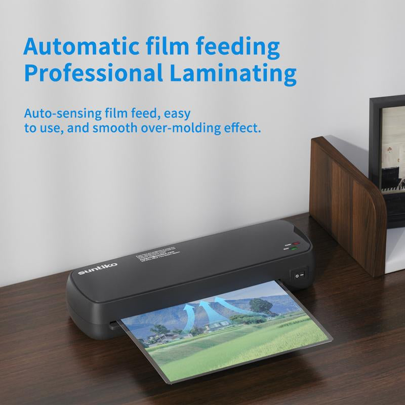 4-In-1 Professional Laminator: 3 Min Fast Heat/Seal A4/A5/A6 Documents | with Overheat Protection & Fade-Proof Technology | for Office, Small Business & Home Use