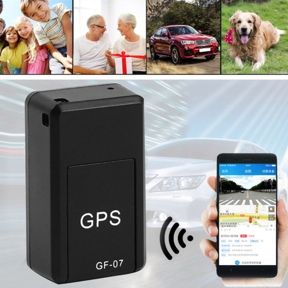 Traceur GPS magnétique mini rechargeable avec suivi en temps réel