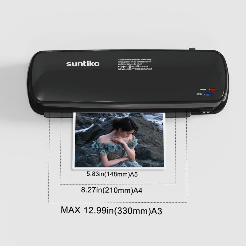 4-In-1 Professional Laminator: 3 Min Fast Heat/Seal A4/A5/A6 Documents | with Overheat Protection & Fade-Proof Technology | for Office, Small Business & Home Use