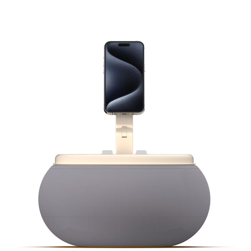 Ganinno Magnetic Kindle Pillow Stand for Bed Reading | Washable Lap Tablet Pillow with Magnetic Adjustable Arm & Storage Compartment with Magnetic Lid | Universal Fit for Kindle, Ipad, Phone & Tablets