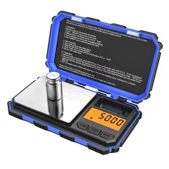 Balance de poche numérique AMIR 200 g x 0,01 g avec poids de calibration