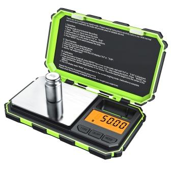 Balance de poche numérique AMIR 200 g x 0,01 g avec poids de calibration