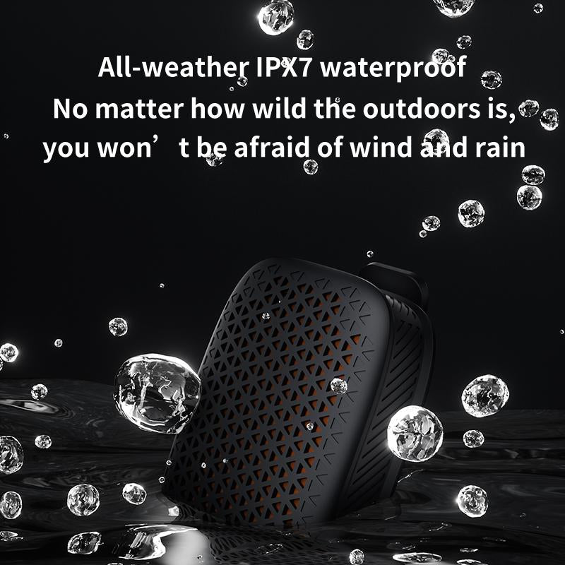 Jeep JP SC009 Bluetooth Speaker with V5.4 Chip, Fast Connection, 6-Hour Battery Life, IPX7 Waterproof, Portable Wireless Outdoor Sports Speaker, Powerful Bass