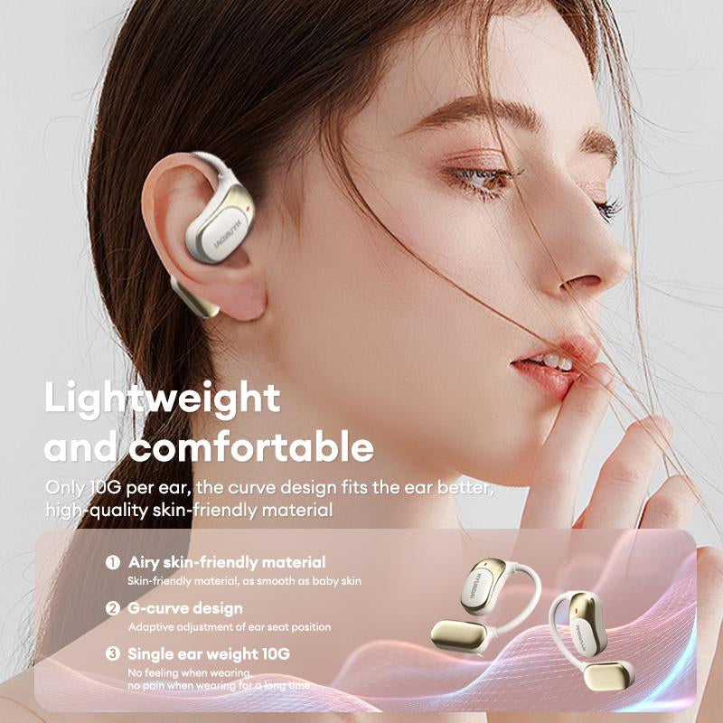 HYUNDAI FIT2 OWS Electronic Wireless Bluetooth Earbud Headset, V5.4 Audio Technology, Comfortable & Luxurious Sound for Music & Phone Calls