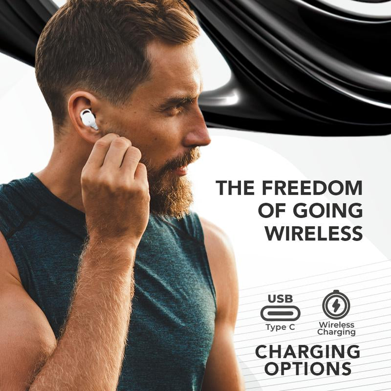 Myjoy Invisible Wireless Bluetooth Earbuds - Perfect for Sleeping, Travel, and Meditation