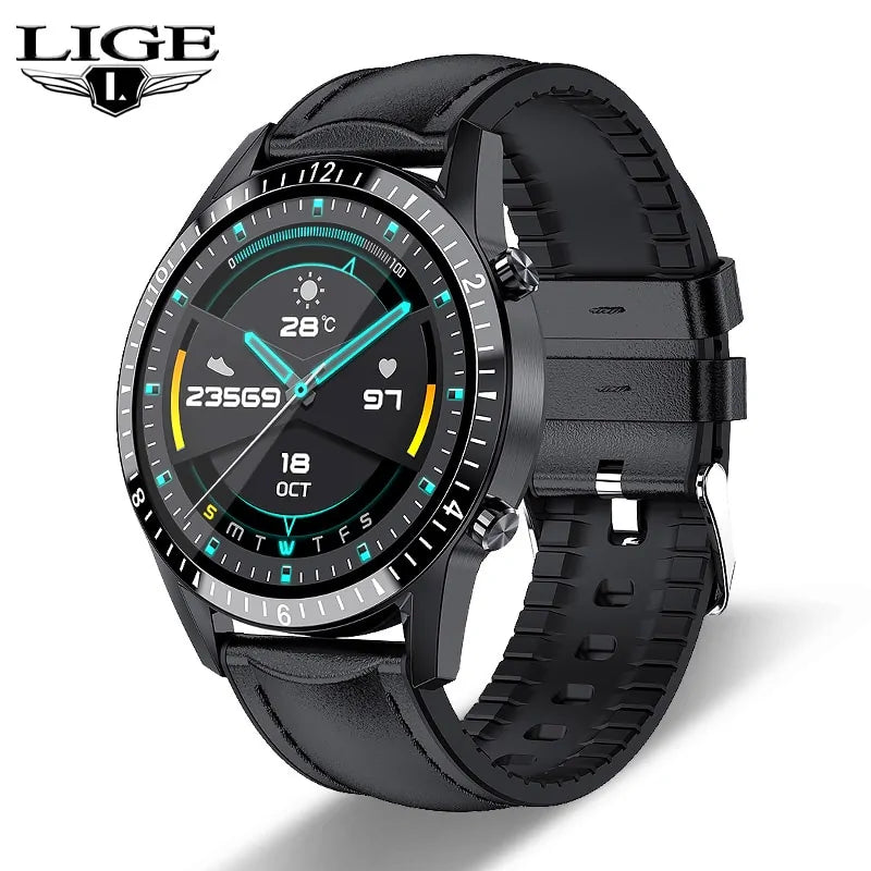 Montre intelligente Bluetooth IP67 avec écran tactile 1,3 po